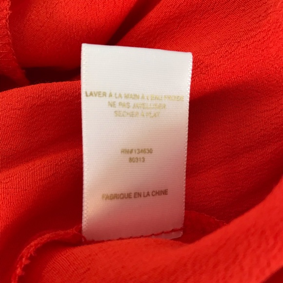 Sunday in Brooklyn dressy Shorts 6 pleated orange Anthropologie - Picture 9 of 11